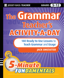 Rich Rusults on Google's SERP when searching for 'The Grammar Teacher's Activity-A-Day