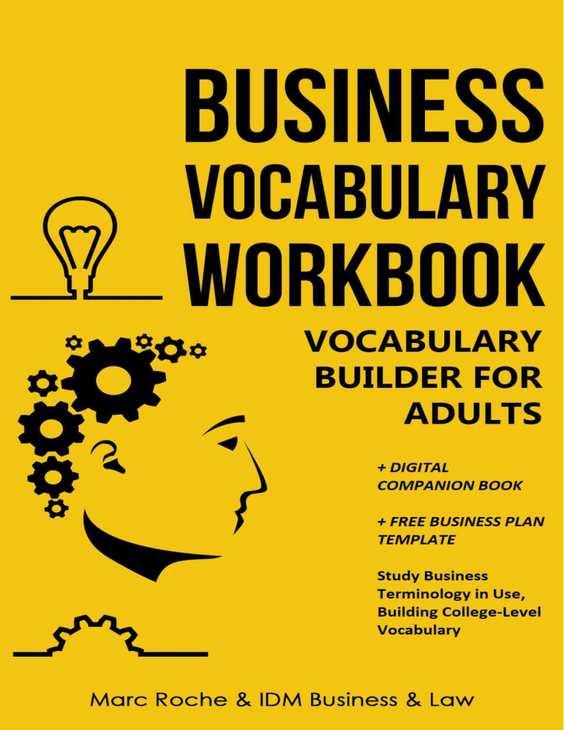 BUSINESS VOCABULARY WORKBOOK ADULTS